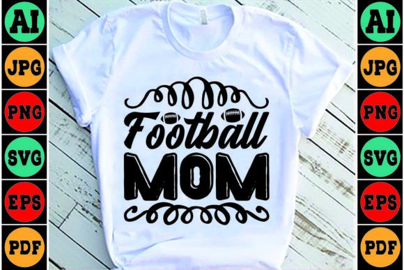Football Mom Mom SVG Design Graphics and Crafts Review