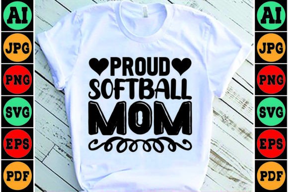 Proud Softball Mom Mom SVG Design Graphics and Crafts Review